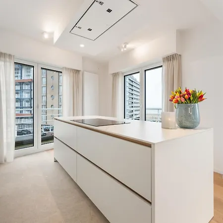 Ruim En Luxueus App Met Zeezicht En Garage - 8P Apartment Knokke-Heist Exterior photo
